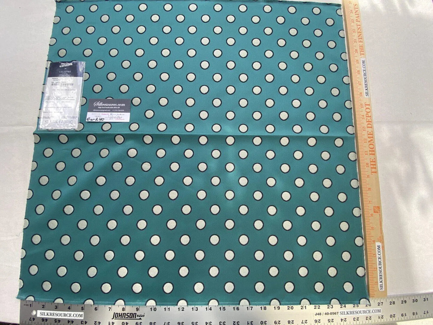 26 Berkbox40 Scalamandre Jean Paul Gautier &amp; lelievre Various Coquin Petrole MSRP USD 400+