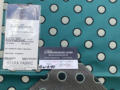 26 Berkbox40 Scalamandre Jean Paul Gautier &amp; lelievre Various Coquin Petrole MSRP USD 400+