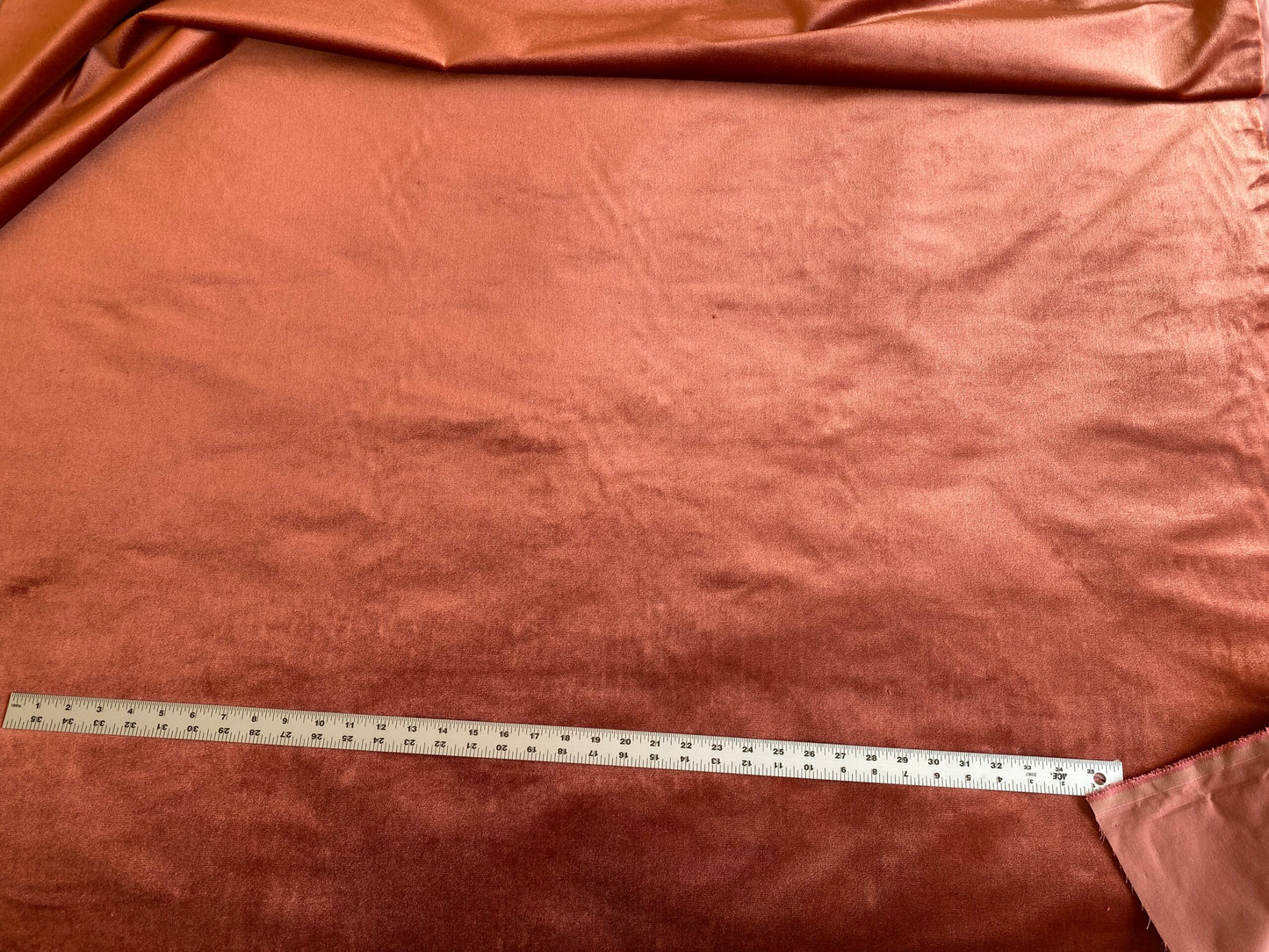 King's Silk Velvet Ruby Pink Radiance Heavy! Highest Quality MSRP USD 700+/Y