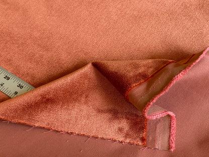 King's Silk Velvet Ruby Pink Radiance, 13 Inches by 54 Inches, High Quality