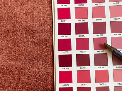 King's Silk Velvet Ruby Pink Radiance, 13 Inches by 54 Inches, High Quality