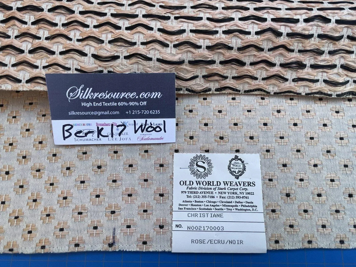 30 Berkbox17 Scalamandre Wool Horsehair Christiane Rose