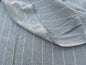4 Berkbox109 Scalamandre Alhambra Algar Linen Beige Stripe Cotton  2.4yd x54" wide