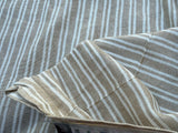 9 Berkbox109 Scalamandre Alhambra Bernia Linen Cotton Linen Stripe 2.4yd x54" wide