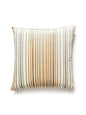 Old World Weavers Timberlake Velvet 22 X 22 - Travertine Decorative Pillow