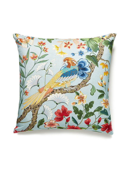 Scalamandre Botany Bay 24 X 24 - Sky Multi Decorative Pillow