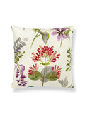 Scalamandre Sissinghurst 22 X 22 - Coral / Multi Decorative Pillow