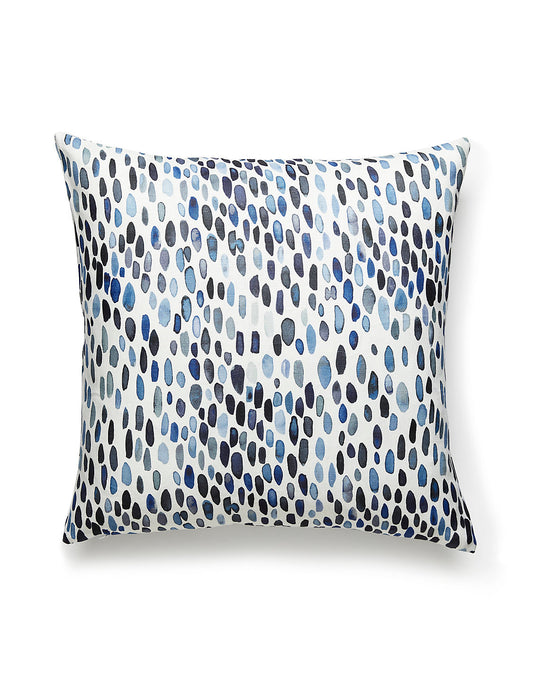 Scalamandre Jamboree 22 X 22 - Blues Decorative Pillow