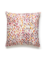 Scalamandre Jamboree 22 X 22 - Wild Berry Decorative Pillow
