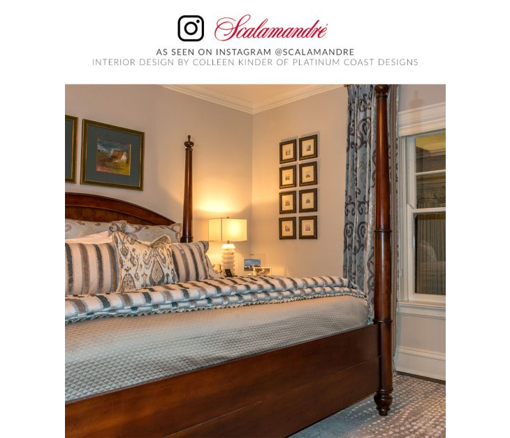 Special Order Scalamandre Old World Weavers Tai Lao Stripe Mist Ikat Stripe Velvet White Blue Gray MSRP USD632/Y