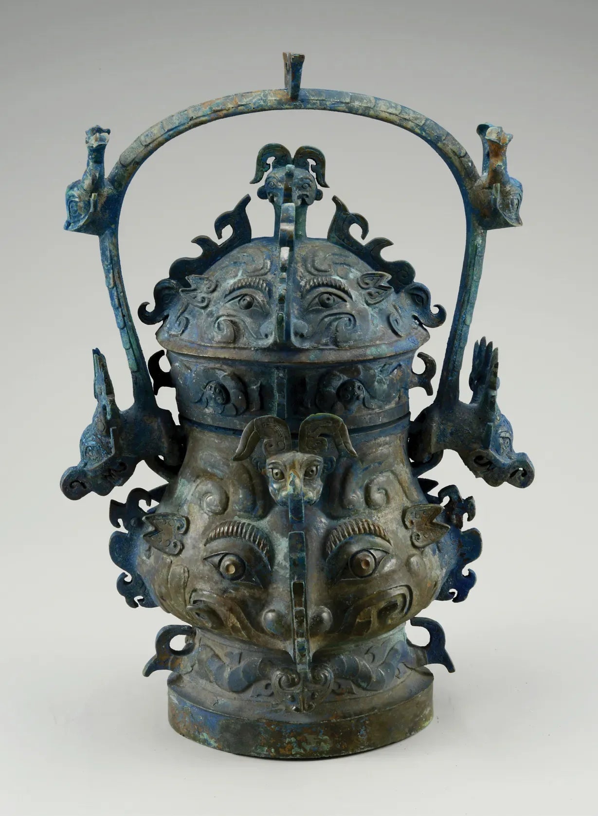 Chinoisery Flower in Vase Bronze Age 100% Silk Damask Emerald Deep Green Radiance! Highest Quality MSRP USD 400+/Yard