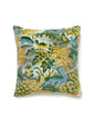 Scalamandre Tails Tale 22 X 22 - Forest Decorative Pillow
