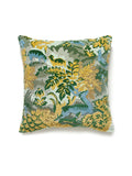 Scalamandre Tails Tale 22 X 22 - Forest Decorative Pillow