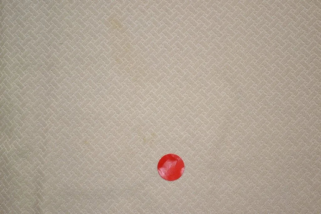 High Quality Silk Wedding Tsukesage Classic Chrysanthemum Tan