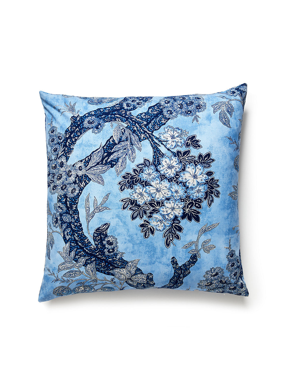 Old World Weavers Summerhouse Hill 22 X 22 - Blues Decorative Pillow