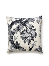 Old World Weavers Summerhouse Hill 22 X 22 - Charcoal Decorative Pillow