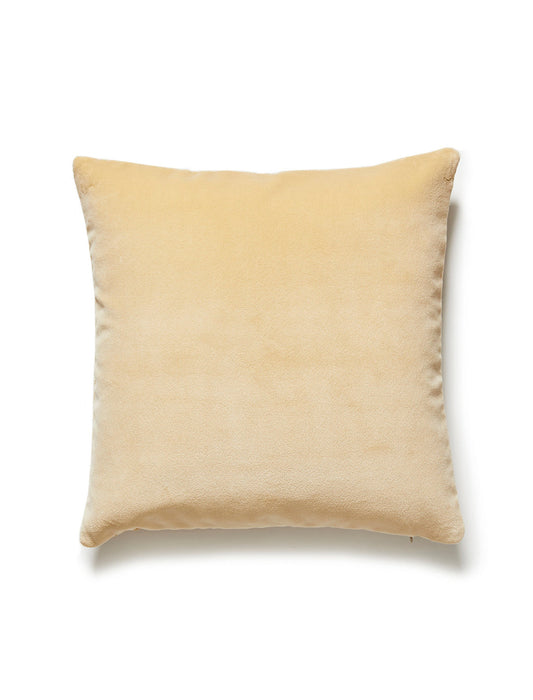 Scalamandre Torino Velvet 22 X 22 - Sand Decorative Pillow