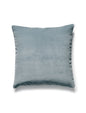 Scalamandre Torino Velvet 22 X 22 - Steeple Gray Decorative Pillow