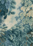 Scalamandre Marly Blues Botanical Linen - Special Order