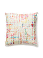 Scalamandre Coco Print 22 X 22 - Cream Decorative Pillow