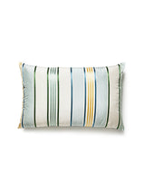 Old World Weavers Charlotte Stripe 14 X 22 - Celadon Decorative Pillow