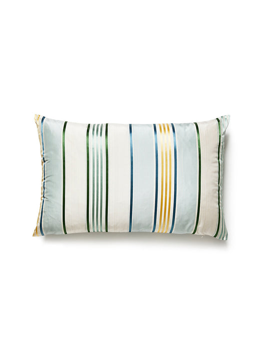 Old World Weavers Charlotte Stripe 14 X 22 - Celadon Decorative Pillow