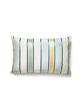 Old World Weavers Charlotte Stripe 14 X 22 - Celadon Decorative Pillow