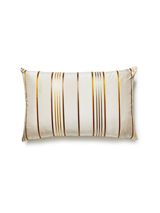 Old World Weavers Charlotte Stripe 14 X 22 - Patina Decorative Pillow