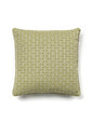 Scalamandre Cross Channel 22 X 22 - Spring Green Decorative Pillow