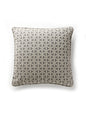 Scalamandre Cross Channel 22 X 22 - Newsprint Decorative Pillow