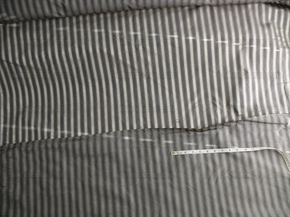 Scalamandre 100% Silk Shirred Stripe Lite Silver MSRPUSD 363/y