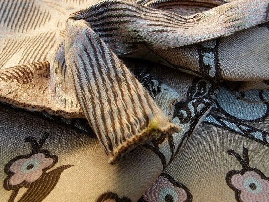 by yard High End Asian Cloud Cherry Lampas Blend THICK GORGEOUS MSRP USD 200/Y