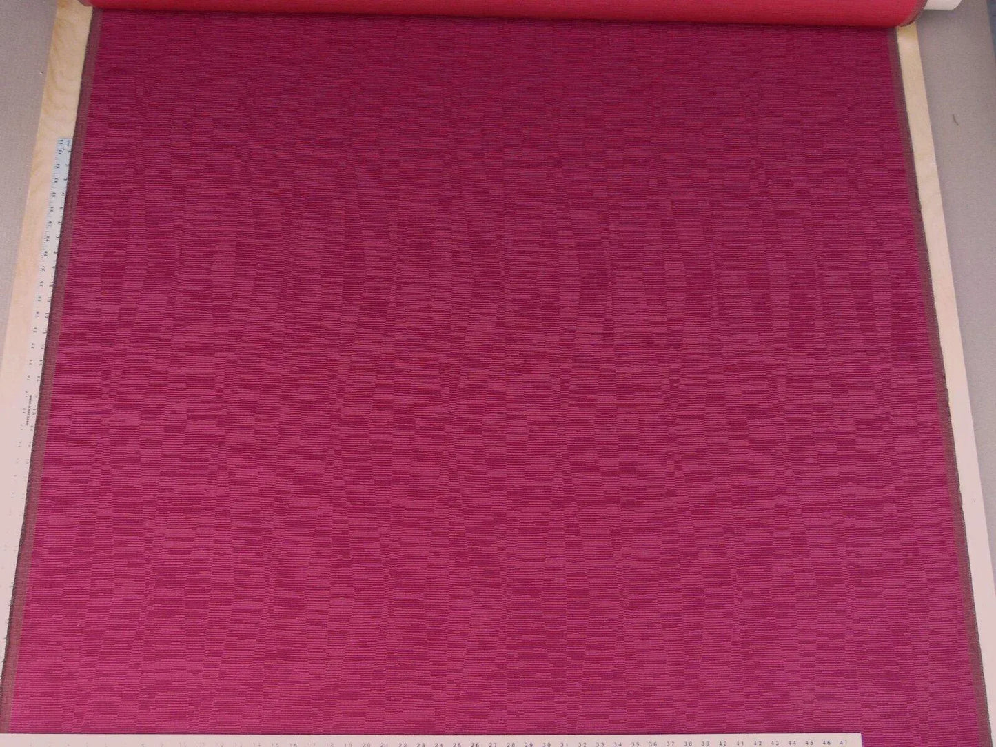 Scalamandre Casse Ottoman Ruby Dark Red Heavy Cotton MSRP USD 178/Yd