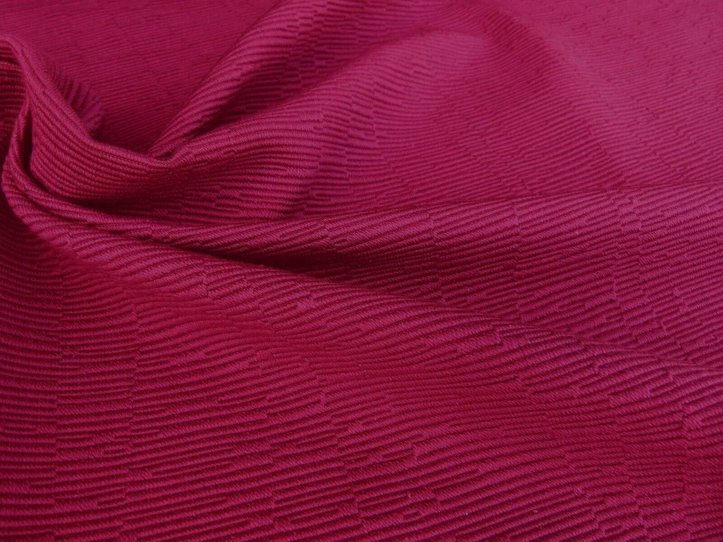 Scalamandre Casse Ottoman Ruby Dark Red Heavy Cotton MSRP USD 178/Yd