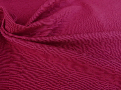 Scalamandre Casse Ottoman Ruby Dark Red Heavy Cotton MSRP USD 178/Yd