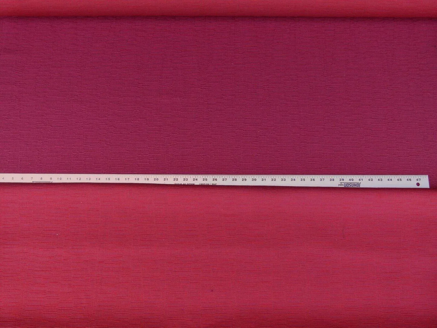 Scalamandre Casse Ottoman Ruby Dark Red Heavy Cotton MSRP USD 178/Yd