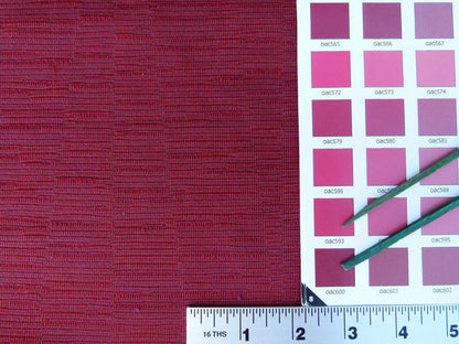 Scalamandre Casse Ottoman Ruby Dark Red Heavy Cotton MSRP USD 178/Yd