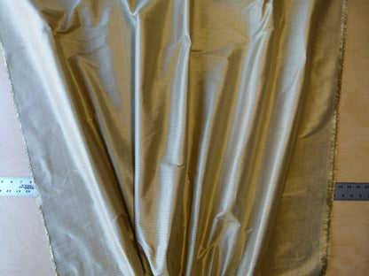 By yard Scalamandre Powers Court Putty Gold Silk Taffeta Strie MSRP USD 342/y