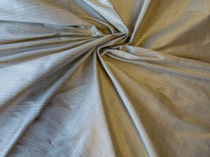 By yard Scalamandre Powers Court Putty Gold Silk Taffeta Strie MSRP USD 342/y