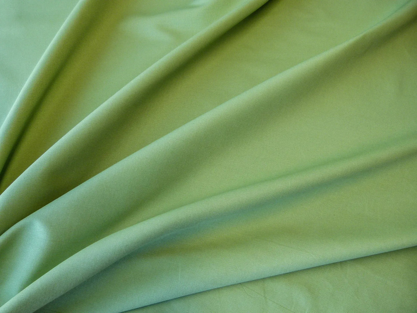 Scalamandre Cannes Verde Sbiadito Spring Green Cotton Italy MSRP USD 120/Y