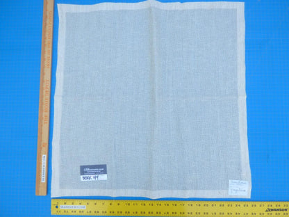 2 Berkbox49 Scalamandre Square Labyrinth Wool Sheer White MSRP USD 200+