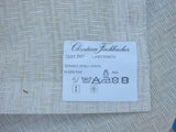2 Berkbox49 Scalamandre Square Labyrinth Wool Sheer White MSRP USD 200+