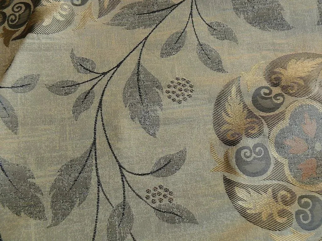 S Harris Tobago Silk Lampas Antique Gold Art Deco MSRP USD 188+/Y