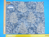 Scalamandre Fern Tropical Embroidery - Blue