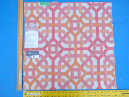 22 Berkbox49 Scalamandre Square Amazed Endless Summer Jacquard Hibiscus MSRP USD 200+