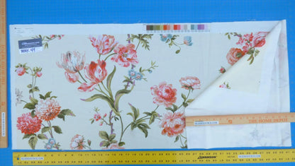 23 Berkbox49 Scalamandre Square Tulip Peony Floral Cotton MSRP USD 200+