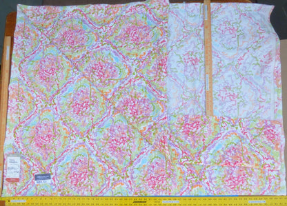 1 Berkbox50 Scalamandre Square Tropical Reef Colorfulness Embroidery Cotton 2.4yd MSRP USD 600+/yard