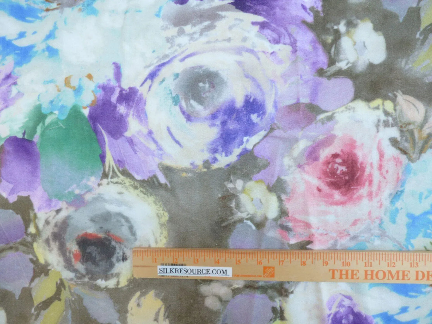 9 Berkbox50 Scalamandre Square Floren Spring Time Cotton 2.4 Yd MSRP USD 120/yrd