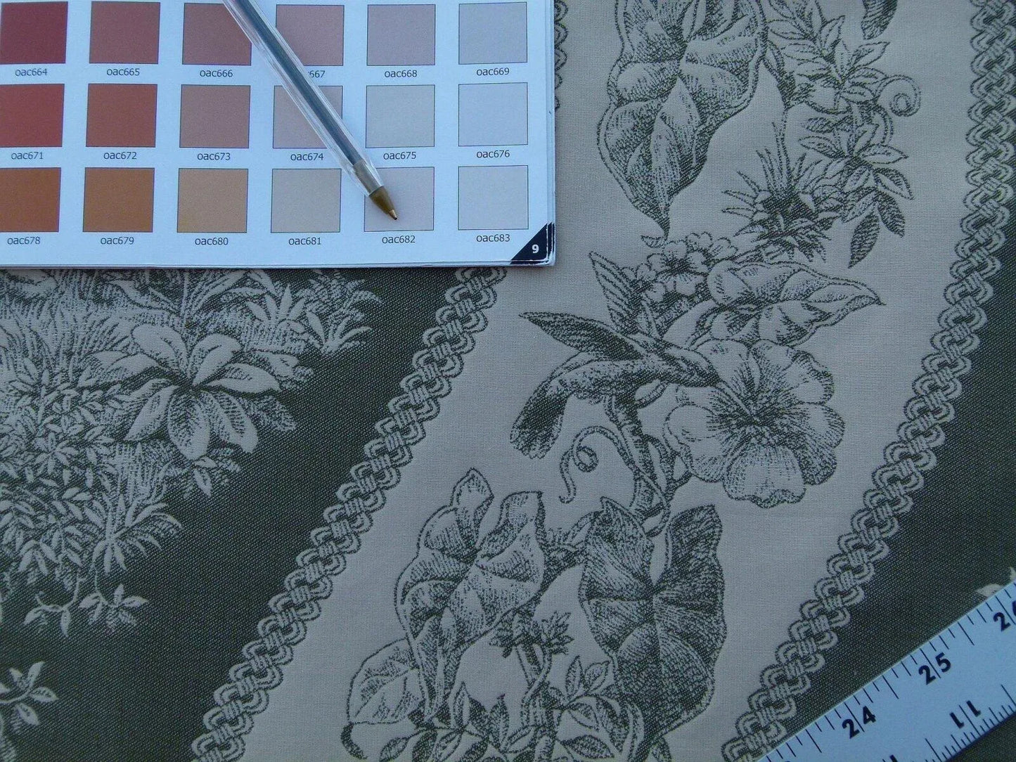 By Yard Scalamandre Jangala Jungle Green Safari Animal Leopard Monkey Hummingbird MSRP USD 320/Y