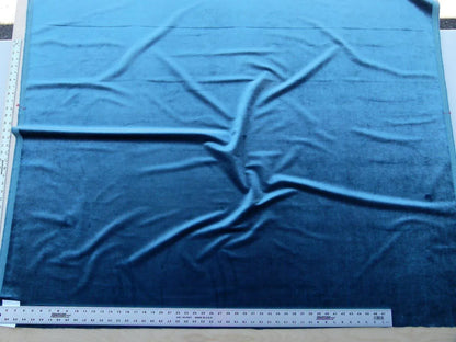 By Yard Scalamandre Old World Weavers Constantin Velvet Ocean Blue Shimmering Heavy! MSRP USD 398/Y